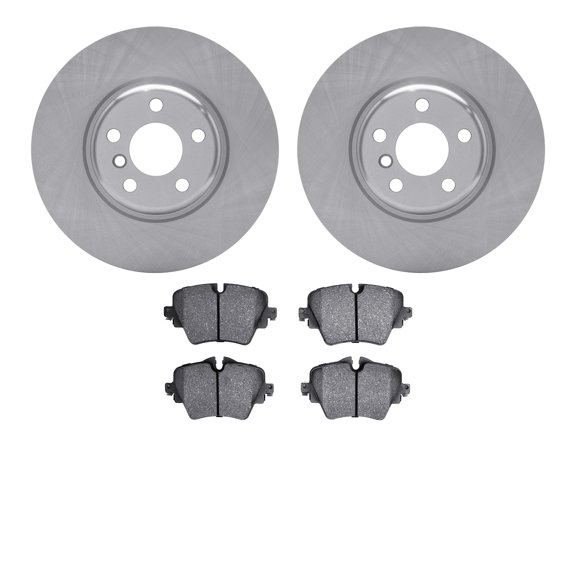 Dynamic Friction Company Front Brake Rotors with 5000 Advanced Brake Pads 6502-31768