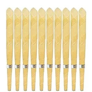 Ear Candles for 100% All-Natural Beeswax Candles with Natural Honey