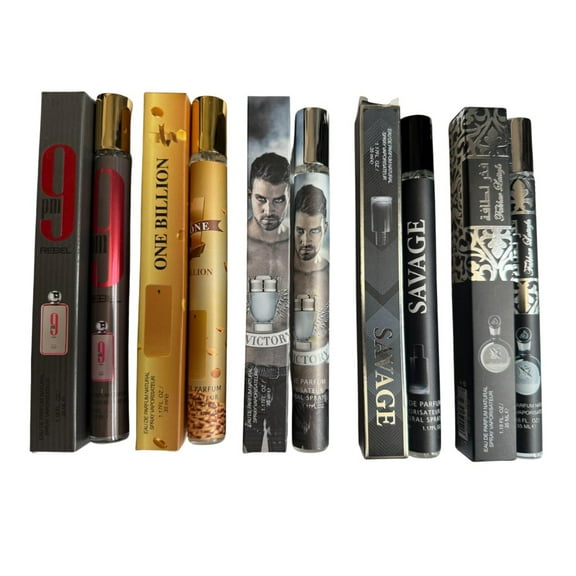 Luxury Men’s Eau de Parfum Spray Set – 5 x 35ml Travel Size Fragrances