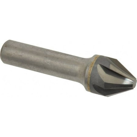 

Hertel 3/4 Head Diam 1/2 Shank Diam 6 Flute 60° Solid Carbide Countersink