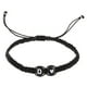 thumbnail image 1 of KAKOWELY Pulseras con iniciales, pulsera trenzada ajustable, pulseras de amistad para parejas, 1 of 5