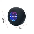 thumbnail image 5 of Mini Altavoz Bluetooth para Ducha, Impermeable, Manos , con Luces LED, Micrófono con Ventosa para Baño, Piscina y Playa., 5 of 5