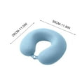 thumbnail image 2 of LACKUST Memory U-shaped Pillow Core - Neck Nap Pillow, Travel Slow U-shaped Neck Pillow,C, 2 of 2