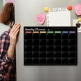 thumbnail image 4 of Magnetic Refrigerator Calendar, Dry Erase Monthly Planner Whiteboard with Markers and Eraser, Reusable Wall Sticker Message Board for Kitchen, Office, and Home Organization, 4 of 7
