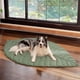 thumbnail image 2 of Cateissary Colchón lavable a máquina para cama de perro, algodón, duradero, bajo presión a largo plazo, manta para mascota, sofá de perrera Decoración del hogar verde 107*143cm, 2 of 6