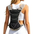 thumbnail image 5 of Fgnfyis Womens Backpack Multifunctional Outdoor Running Pack Lightweight Vest Breathable Mesh Reflective Secure Storage Men Hiking Backpack Men Black, 5 of 7