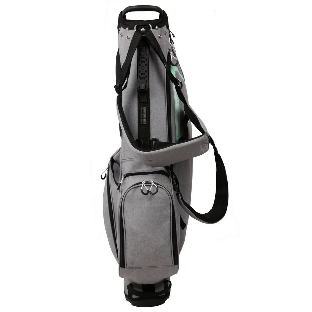 MacGregor Golf MacTec Stand Bag - Slim Lightweight 7" Golf Bag Grey/Teal