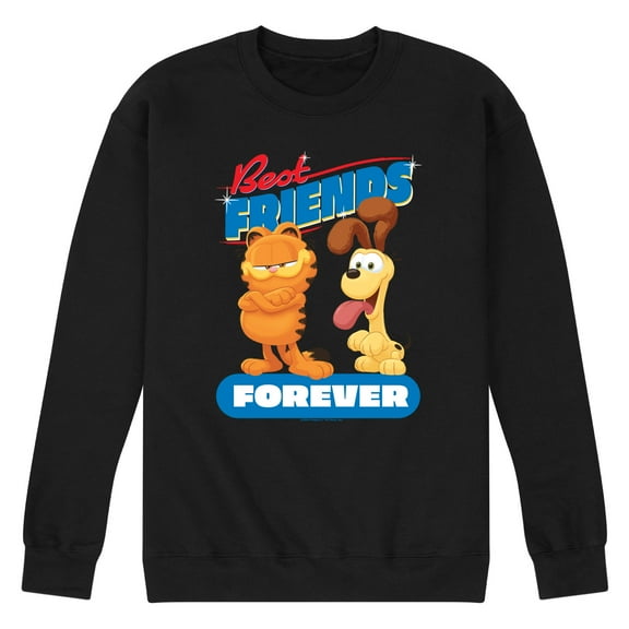 Garfield - Best Friends Forever - Adult Crew Fleece