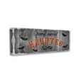 thumbnail image 3 of Stupell Industries Sweet Haunted Home Bats Sign Graphic Art Gallery Wrapped Canvas Print Wall Art, Design by Natalie Carpentieri, 3 of 7