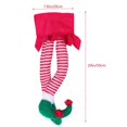 thumbnail image 2 of Patas de peluche de elfo navideño para árbol de Navidad, 20 cm, Waenerec, 2 of 7