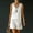 White, variant on Morttic Women's Fashion Solid 2Pcs Set – Sleeveless V-Neck Tank Top & High Waist Shorts with Side Pockets Vacation Beach Wear White,S