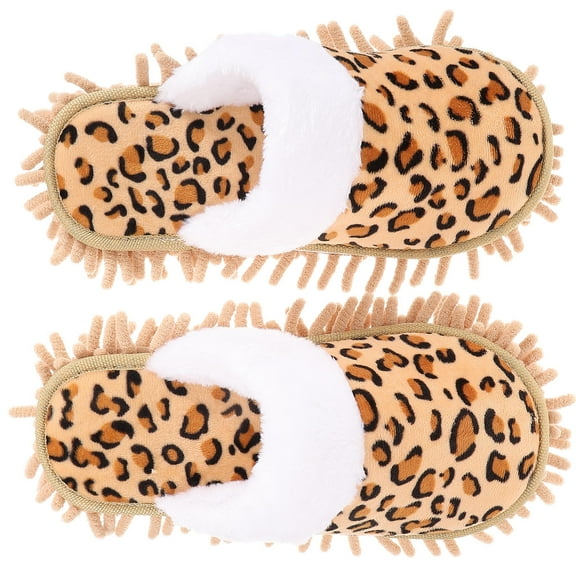 HEANUJJ Chenille Floor Cleaning Slippers 1 Pair, Assorted Colors, Comfortable and Convenient for Cleaning