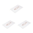 thumbnail image 1 of kurtrusly Wide Application Bathroom Mat Modern For All Spaces Non-Slip Shower Mat Non-skid Bath Mat Bath Rug coffee and white 3Set, 1 of 6