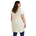 thumbnail image 3 of Chaleco de lino Roman Fashion / Tallas extras, 2136 (Arena) beige 40 Roman Fashion JA-MIC-2136-ARENA, 3 of 6