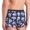 thumbnail image 3 of Uemuo Blue Skull Flower Pattern Men's Boxer Briefs,Trunk Anti-Chafing,Comfortable, Durable, and Stylish Underwear-X-Large, 3 of 9