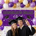 thumbnail image 3 of 2026 Graduation Party Backdrop Banner Congrats Grad Class of 2026 Photo Booth Background 59 x 39 in Durable Polyester Fabric Ceremony Decoration 60x40 Inch, 3 of 5