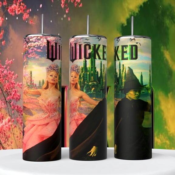 [NO STRAW] Wicked movie 20 oz Tumbler-