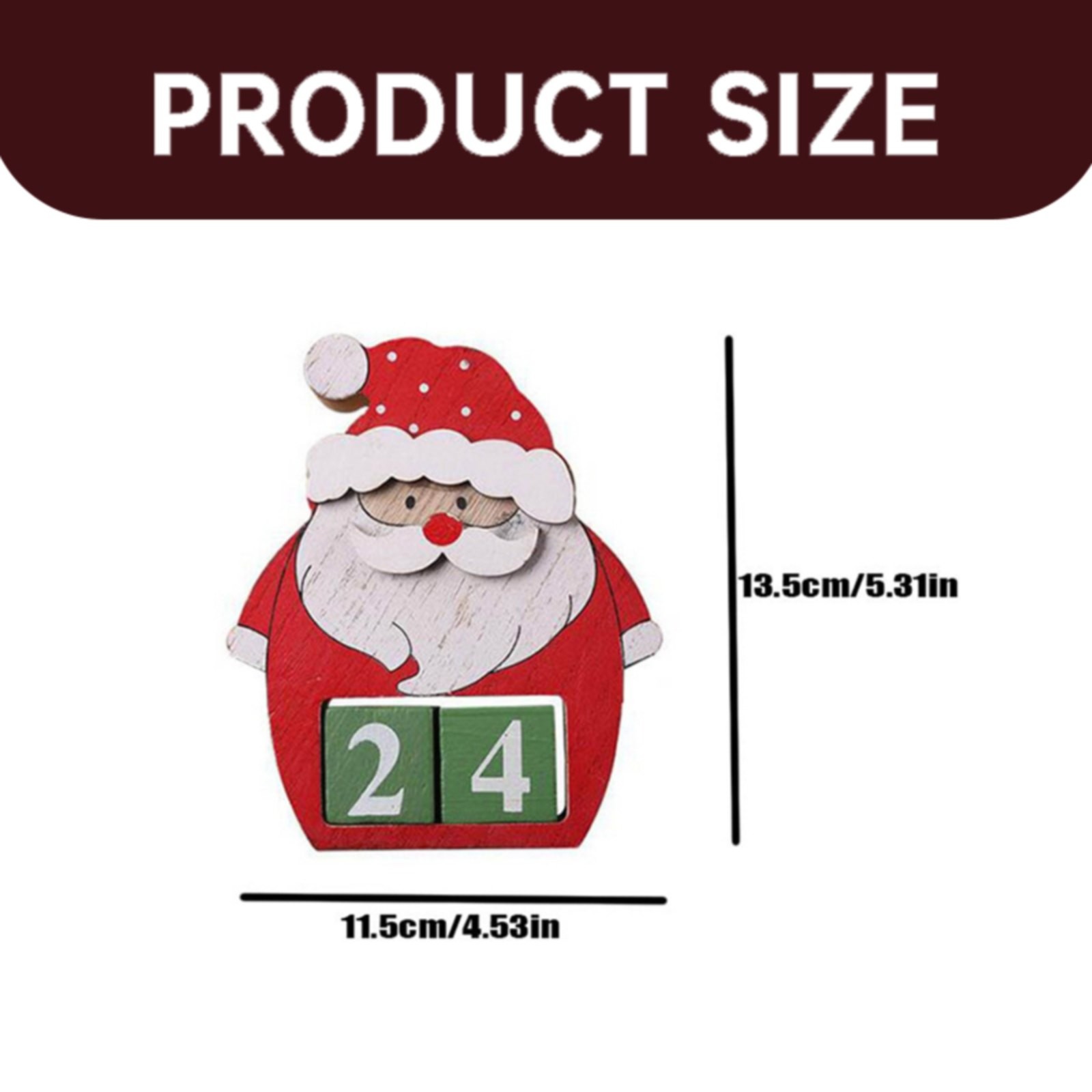 Black and Friday Deal 2024!Christmas Calendar Fabric Advent Countdown