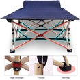 thumbnail image 6 of REDCAMP Folding Camping Cots for Adults 500lbs Heavy Duty,28" Extra Wide Portable Sleeping Cot Guest Bed for Camping Travel Outdoor Indoor, Blue, 6 of 8