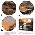 thumbnail image 3 of Designart "Scenic Splendor of Nevada s Canyons II" Landscapes Metal Wall Decor Set, 3 of 5