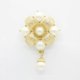 thumbnail image 2 of KAIYANG Broche de alfiler de perla de aleación, accesorio de ropa, ramillete, prenda, 2 of 4