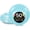 Light Blue, variant on 50 Pcs Purple Plastic Plates For Party, 25-9" & 25-7" Disposable Cake Dessert Plates For Birthday, Graduation, Mothers Day, Halloween Dinner