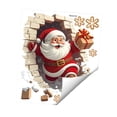 thumbnail image 4 of Pegatinas de pared navideñas, calcomanías de pared de Papá Noel, decoración navideña, arte de pared Estilo A, 4 of 9