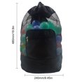 thumbnail image 3 of Los niños varan el cierre portátil de la cremallera de la mochila del juguete de la playa de la malla del bolso sin bolas, 3 of 7