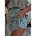 thumbnail image 5 of Multicolor Camo Print High-Waist Wrap Skort With Side Pocket, 5 of 18