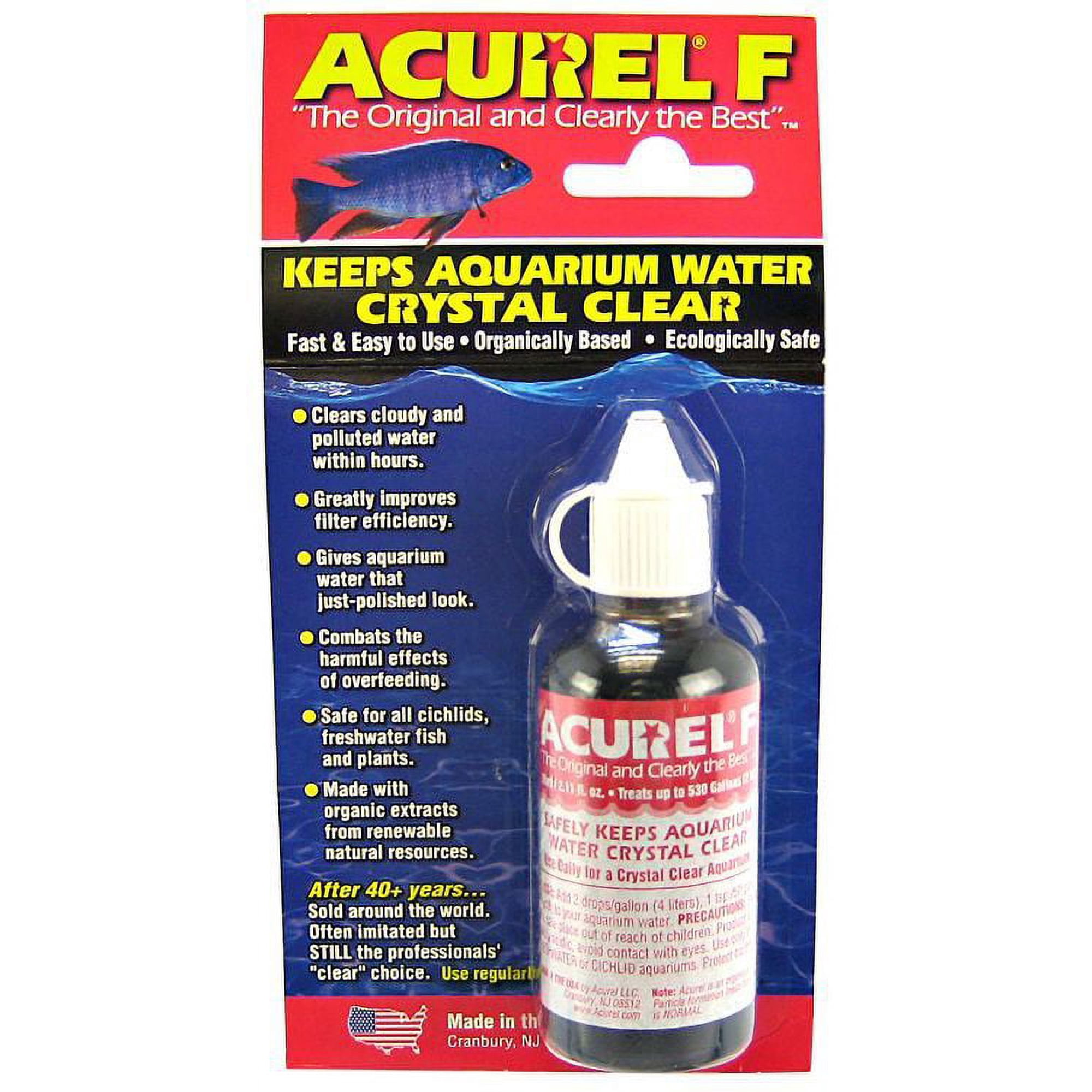 Acurel F Aquarium Clarifier [Aquarium, Water Conditioners] 50 mL