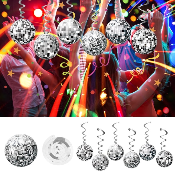 Decoraciones navideñas, adornos navideños, regalos navideños, árbol de Navidad, evento, fiesta, lugar de celebración, decoración de fondo, decoración colgante, 12 piezas, espiral colgante