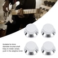 thumbnail image 4 of Capas De Perillas De Guitarra De Metal, Perillas De Control De Tono De Volumen De Bajo De Bajo De 4 Piezas Para Potenciómetro De Diámetro Interno De 6 Mm Para Guitarra O Bajo, 4 of 7