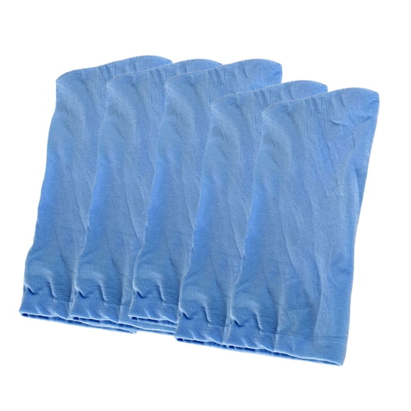 Billuyoard Calcetines de tela para espumadera de piscina, capturan fácilmente la suciedad, herramientas de limpieza prácticas, accesorios para Suministros de limpieza para el hogar azul 20 piezas