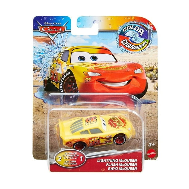 Vehículo de Juguete MATTEL Cars Rayo McQueen Color Change - Main Image