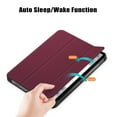 thumbnail image 3 of Mantto Case for iPad 10th Generation 2022 - Multi Viewing Angle Stand + Trifold Stand Hard Back Shell Smart Case Cover, with Sleep/ Wake for Newest iPad 10.9 Inch 2022 Tablet, Winered, 3 of 8