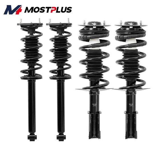 MOSTPLUS Set(4) Front Rear Shocks Struts for 1999-2005 Chevy Cavalier Pontiac Sunfire