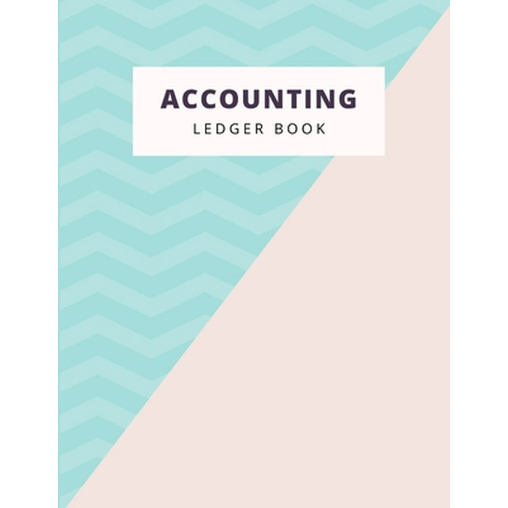 Pastel Cash Tracker Accounting Ledger Book Small Business Cash