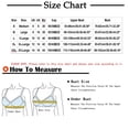 thumbnail image 3 of Savings Clearance 2025! asdoklhq Sports Bras for Women,No Rims Four Breasted Adjust Solid Color Bra, 3 of 4