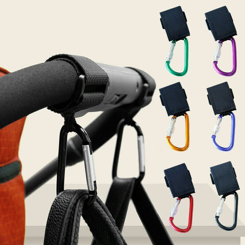 Baby Pushchair Stroller Clip Hook Buggy Pram Diaper Carriage Bag Hanger SH 