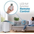 thumbnail image 2 of BLACK+DECKER 14,000 BTU Portable Air Conditioner with Remote Control, White, 2 of 7