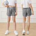 thumbnail image 2 of Resinta Girls 5-Pack Dolphin Shorts, Soft Cotton Activewear Girls Athletic Shorts for Gym, Sports & Play, Sizes 2T-3T to 12-14Y, 2 of 8