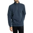 thumbnail image 2 of Superdry Essential Logo Henley Sweatshirt, Blue, 2 of 5