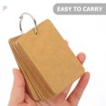 thumbnail image 4 of 5Pcs Memory Blank Cards Learning Flash Cards School Index Cards Office Blank Cards Kids Note Cards, 4 of 9