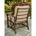 thumbnail image 3 of Four Aluminum Black Deep Seating Rocking Patio Club Chairs with Cushions, 3 of 4