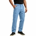 thumbnail image 6 of Joggers for Men Casual Fashion Solid Color Long Pants with Pocket Elastic Waist Straight Leg Workwear Cargo Long Pants, 6 of 8
