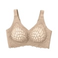 thumbnail image 4 of Full Figure Lace Underwire Bra for Push Up Plus Size Support Comfortable Everyday T Shirt Fit with Wide Sides and Secure Back Closure, 4 of 4