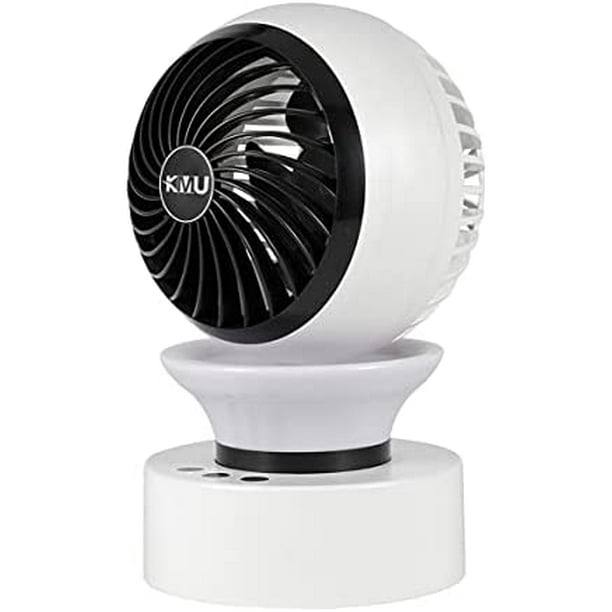 USB Small Desk Fan,Room Air Circulator Fan,3 Speeds and 120 Degree