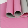 thumbnail image 2 of 4mm Thick 2 Tone TPE Premium Yoga Mat Maji Sports Slip Resistant Reversible, 2 of 5