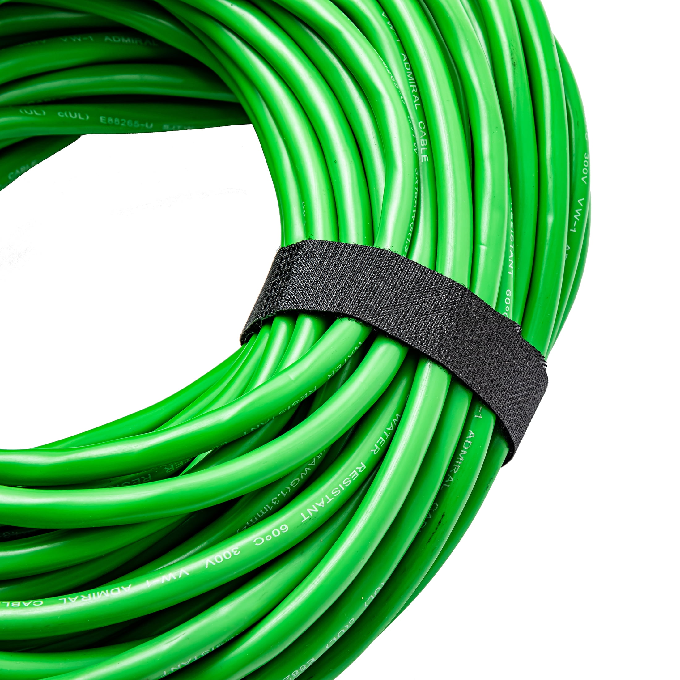Hyper Tough 16AWGX3C 100ft Indoor and Outdoor Light Duty High Visibility Green Vinyl Extension Cord