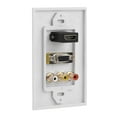 thumbnail image 4 of 3-in-1 Wall Socket Panel, Multimedia Panel,  VGA  Ports Universal Office Hotel For Home, 4 of 8